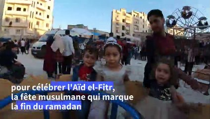 En Syrie, un parc d'attraction pour fêter la fin du ramadan