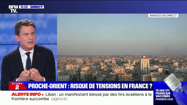 Manifestation pro-palestinienne interdite: pour Manuel Valls, les décisions prises par le ministre de l'Intérieur sont les décisions qui s'imposaient