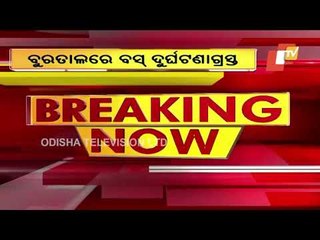 Bus Falls Into Gorge In Ganjam, Helper Critically Injured