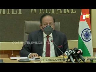 Union Health Minister Dr Harsh Vardhan Addresses Over Covid19 Situation