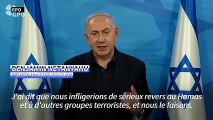 Frappes sur Gaza: "ce n'est pas encore fini" prévient Netanyahu