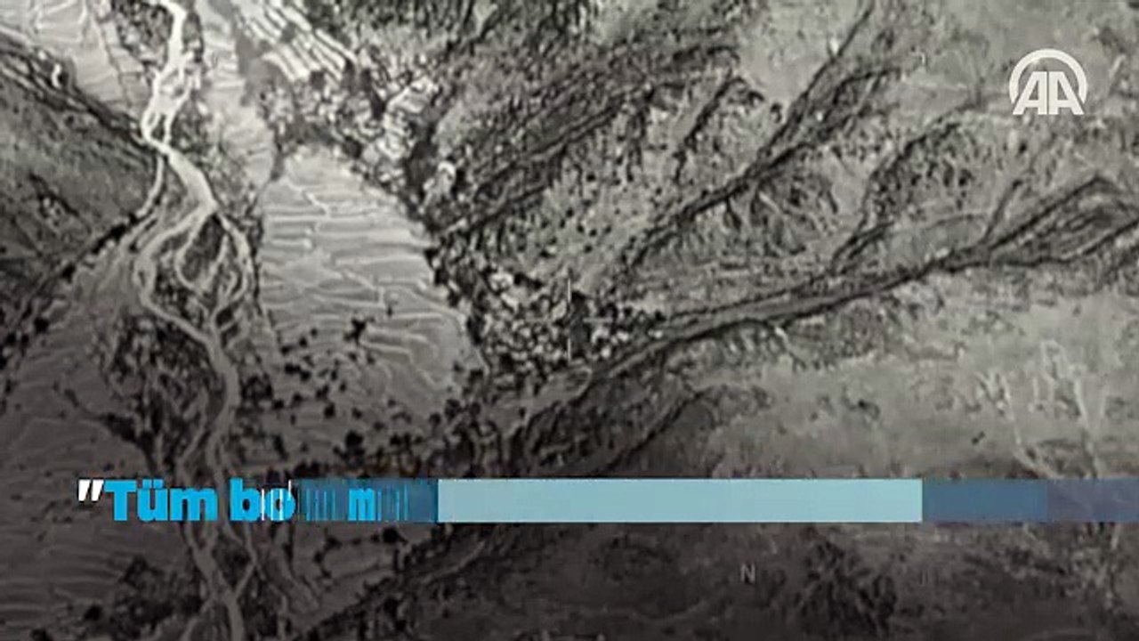 'Tüm bombaların anası' DEAŞ hedeflerini böyle vurdu!