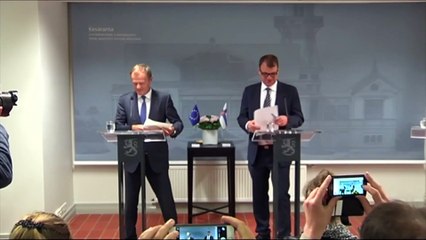 Brexit - Donald Tusk : "Partir aujourd'hui n'a pas de sens"