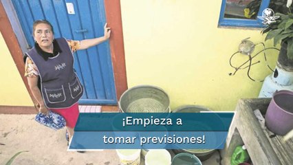 Habrá reducción de agua en CDMX y Edomex, a partir del domingo