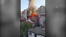 Son dakika haberi | 3 katlı binada çıkan yangın söndürüldü