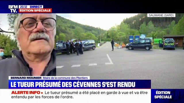 Fin de la traque dans les Cévennes: le maire des Plantiers fait part du soulagement de la population