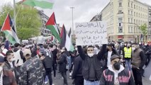 Filistin'e destek yürüyüşü düzenlendi (2)