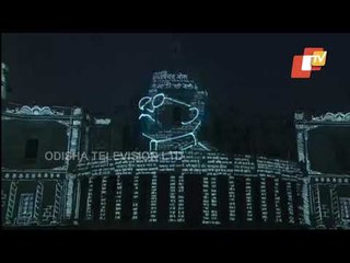 Watch | Laser Light Show Portraying Life Of Netaji Subhas Chandra Bose