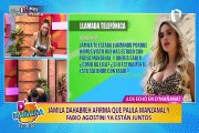 Jamila Dahabreh confirma relación de Paula Manzanal y Fabio Agostini