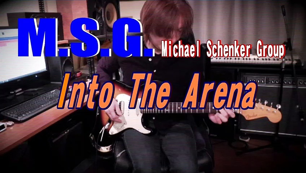 【3分で弾ける】 Michael Schenker Group - Into The Arena [Guitar Cover]