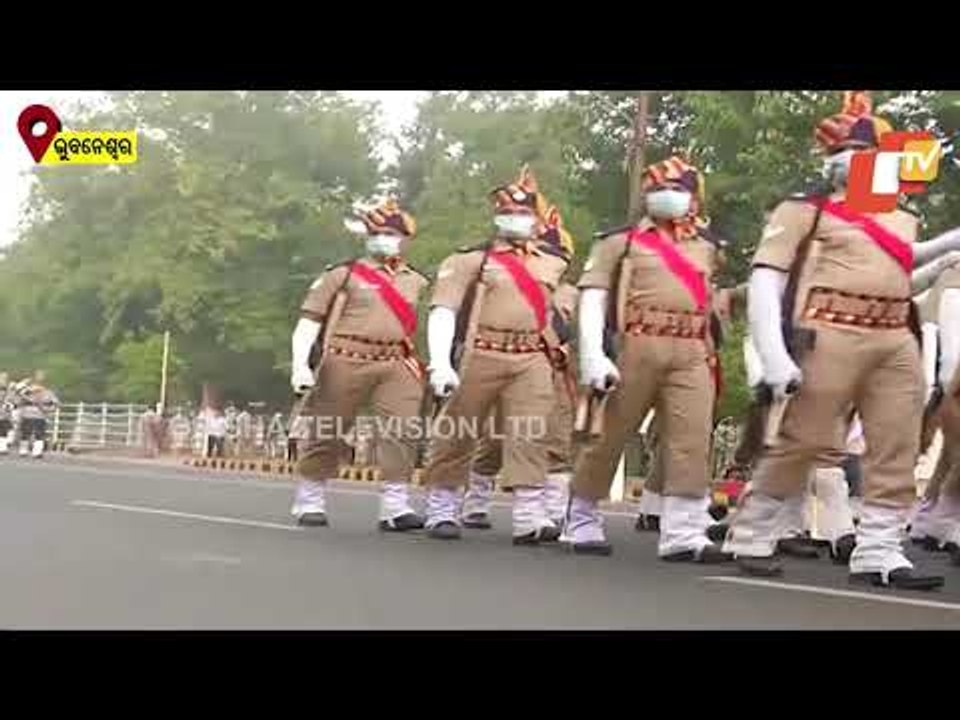 Full Dress Rehearsal Of Republic Day Parade In Bhubaneswar