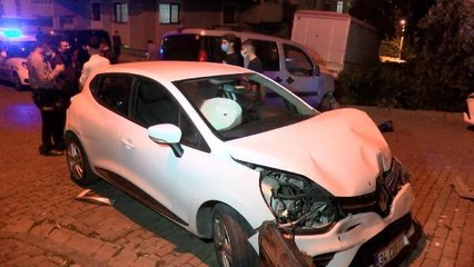 GÜNGÖREN'DE MEYDANA GELEN KAZADA İKİ KİŞİ YARALANDI