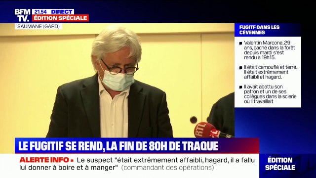 Reddition du tueur présumé des Cévennes: pour le maire des Plantiers, la peur s'éloigne