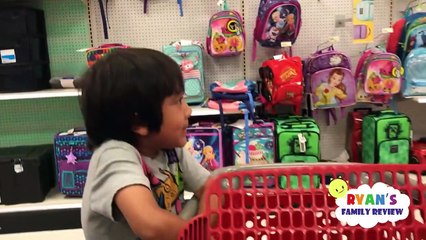 Back To School Shopping And Fidget Spinner Toy Hunt With Ryan'S Family Review
