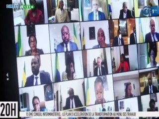 RTG - 15e conseil interministériel par visioconférence