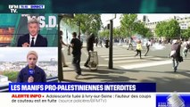 Les manifs pro-palestiniennes interdites - 14/05