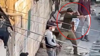 Yahudi yerleşimciler, Doğu Kudüs'te Filistinlilere ateş açtı