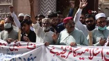 Pakistan'da Filistin'e destek gösterisi düzenlendi