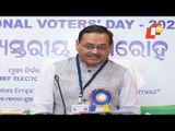 Odisha CEC Addresses Press On National Voter's Day