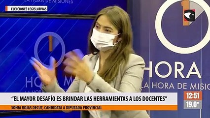 下载视频: “El mayor desafío es brindar las herramientas a los docentes”