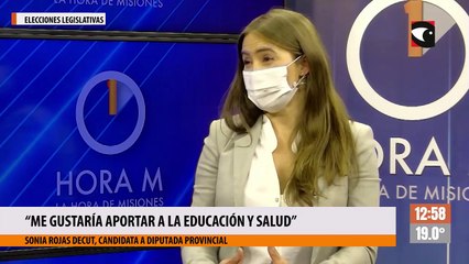“Me gustaría aportar a la educación y salud”
