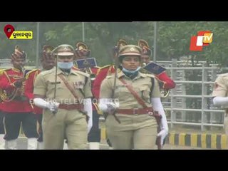 Odisha Governor Ganeshi Lal Takes Salute Of State-Level Republic Day Parade In Bhubaneswar