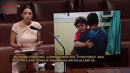ABD Kongre'sinde Filistin için gözyaşları