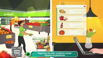 Negócios em alta- comércio online dispara na pandemia