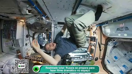 Realidade total- Russia se prepara para fazer filme dramático no espaço