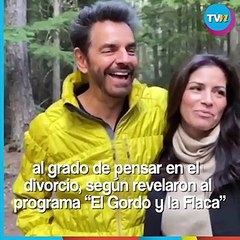 Eugenio Derbez y Alessandra Rosaldo estuvieron a punto de divorciarse