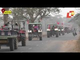 Farmer Union Undertakes Tractor Rally In Jagatsinghpur