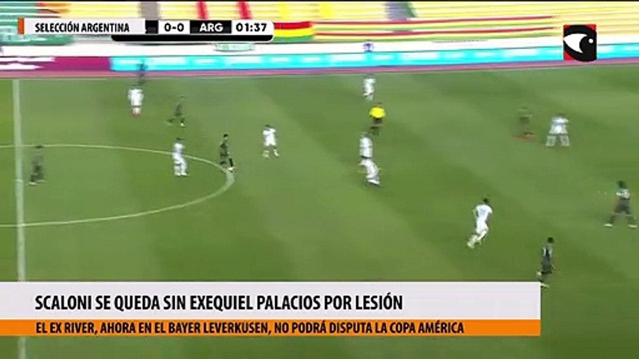 Selección Argentina: Scaloni se queda sin Exequiel Palacios por lesión