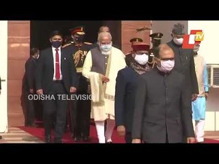 President Ram Nath Kovind Leaves Parliament After Conclusion His Budget Session Inaugural Speech