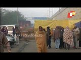 Farmers’ Protest Continues Near Ghazipur Border