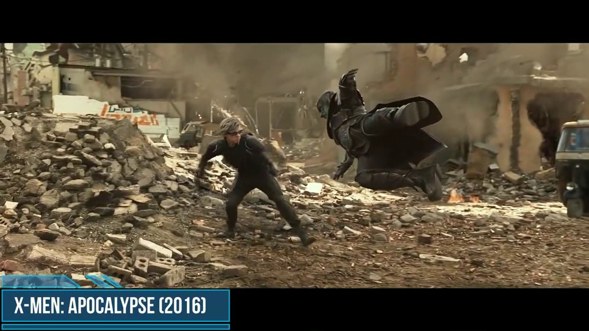 Evolution of Quicksilver in movies and cartoons (60fps) # Cartoon Network Web