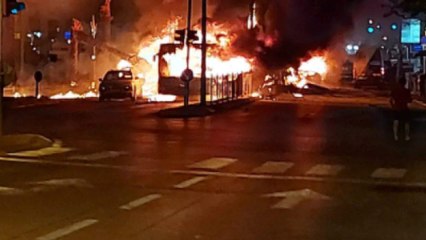 Hamas attacks on southern Israel, rockets raining video