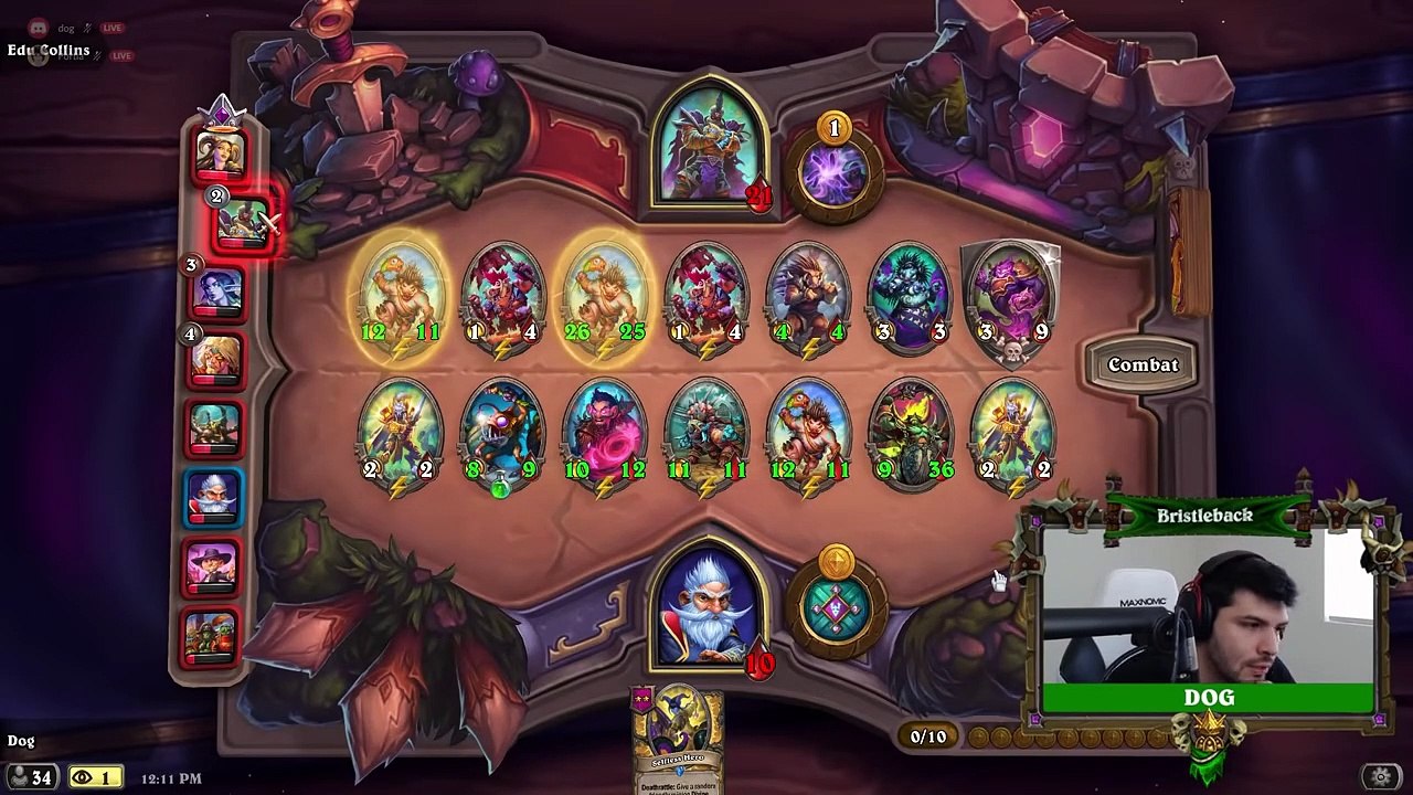 Battlemaster Carries At The $100K Tournament | Dogdog Hearthstone Battlegrounds