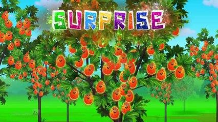 Surprise Eggs Toys Learn Fruits & Vegetables For Kids | Chuchutv Egg Surprise For Children