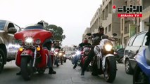 هواة الدراجات النارية في بنغازي يجوبون شوارعها لإعطاء صورة أخرى عن ليبيا