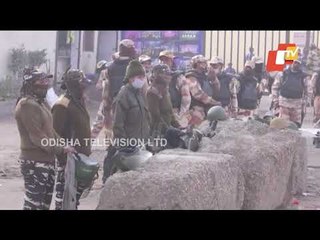 Locals & Protesting Farmers Face Problem Due To Heavy Barricading At Ghazipur Border