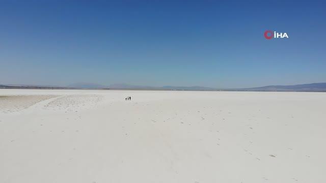Dünyanın 2. büyük doğal sodyum kaynağı 'Acıgöl' can çekişiyor