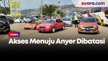 Akses Menuju Anyer Dibatasi, Ratusan Kendaraan Asal Jakarta Diputar Balik