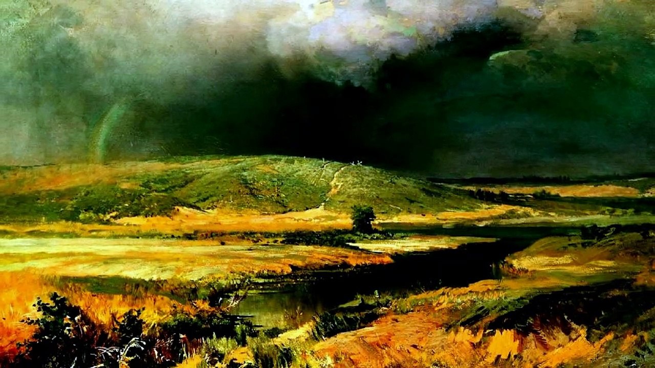 Петр Чайковский. «На нивы жёлтые» - Поет Георгий Гачечиладзе.