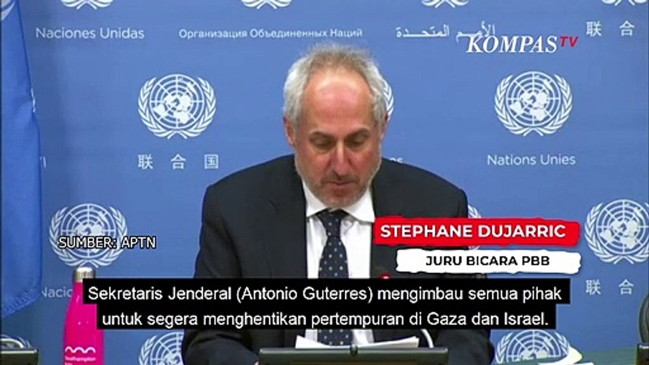 PBB Serukan Gencatan Senjata di Israel dan Gaza