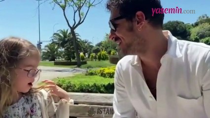 Uraz Kaygılaroğlu kızı Ada ile bu eğlenceli videosunu paylaştı
