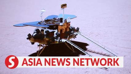 China's probe lands on Mars