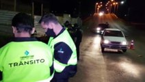 Equipes realizam blitz para fiscalizar trânsito na Av. Piquiri