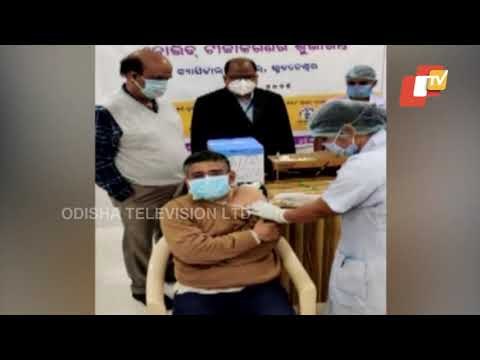 Odisha ACS Pradipta Mohapatra Takes COVID Vaccine Jibe
