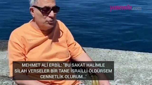 Mehmet Ali Erbil'den Filistin'e destek mesajı: Sessiz kalmayın