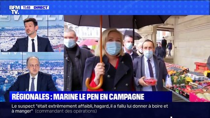 Régionales: la campagne de Marine Le Pen - 15/05